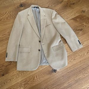 Camel Hair blazer, never worn.